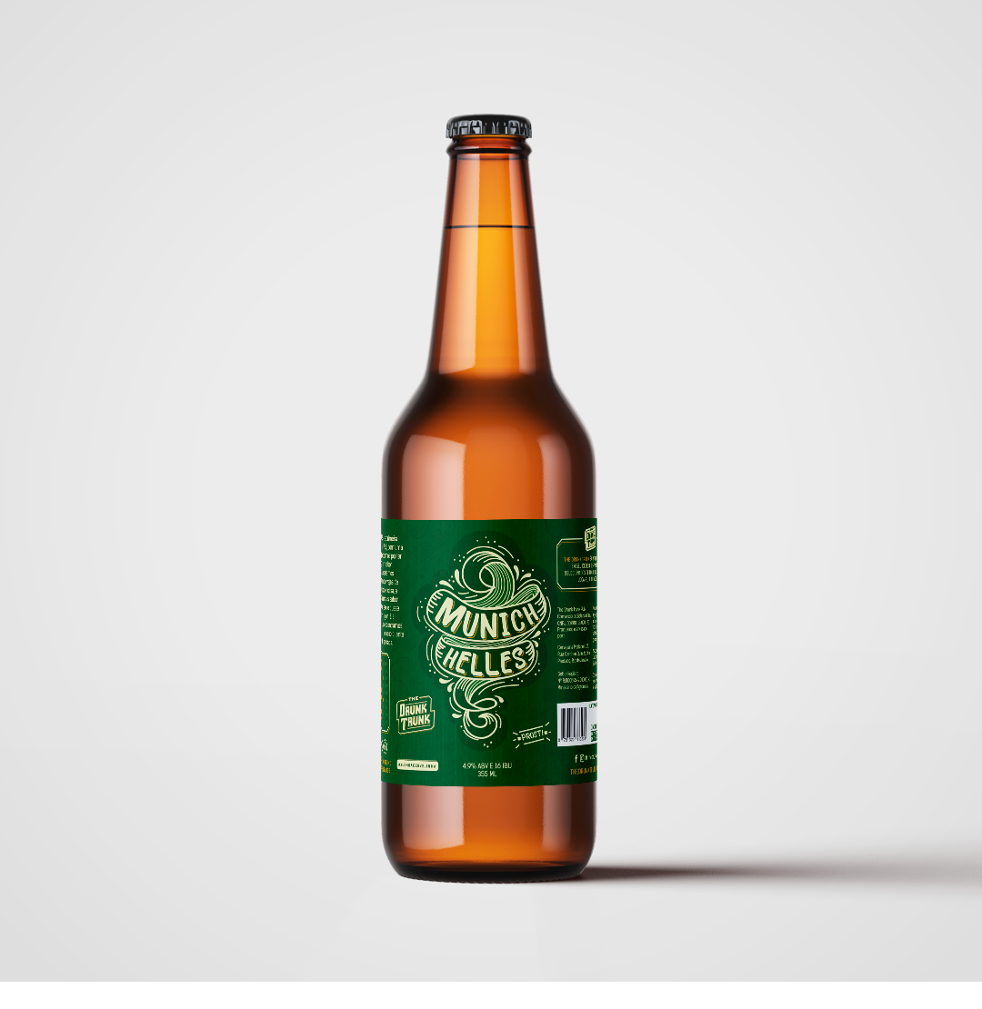 Rótulo de Cerveja Munick Helles