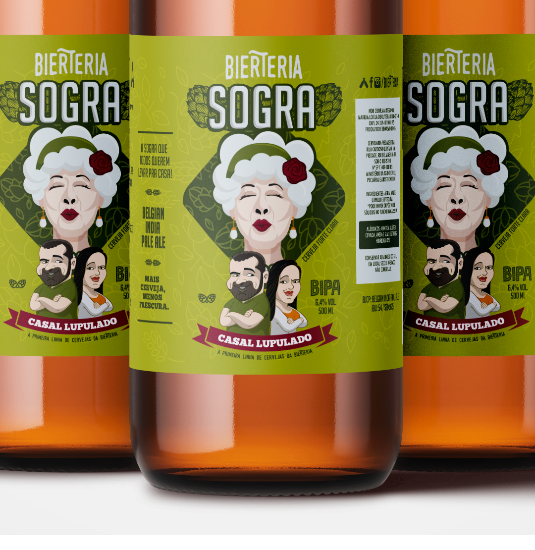 Rótulo de Cerveja Sogra