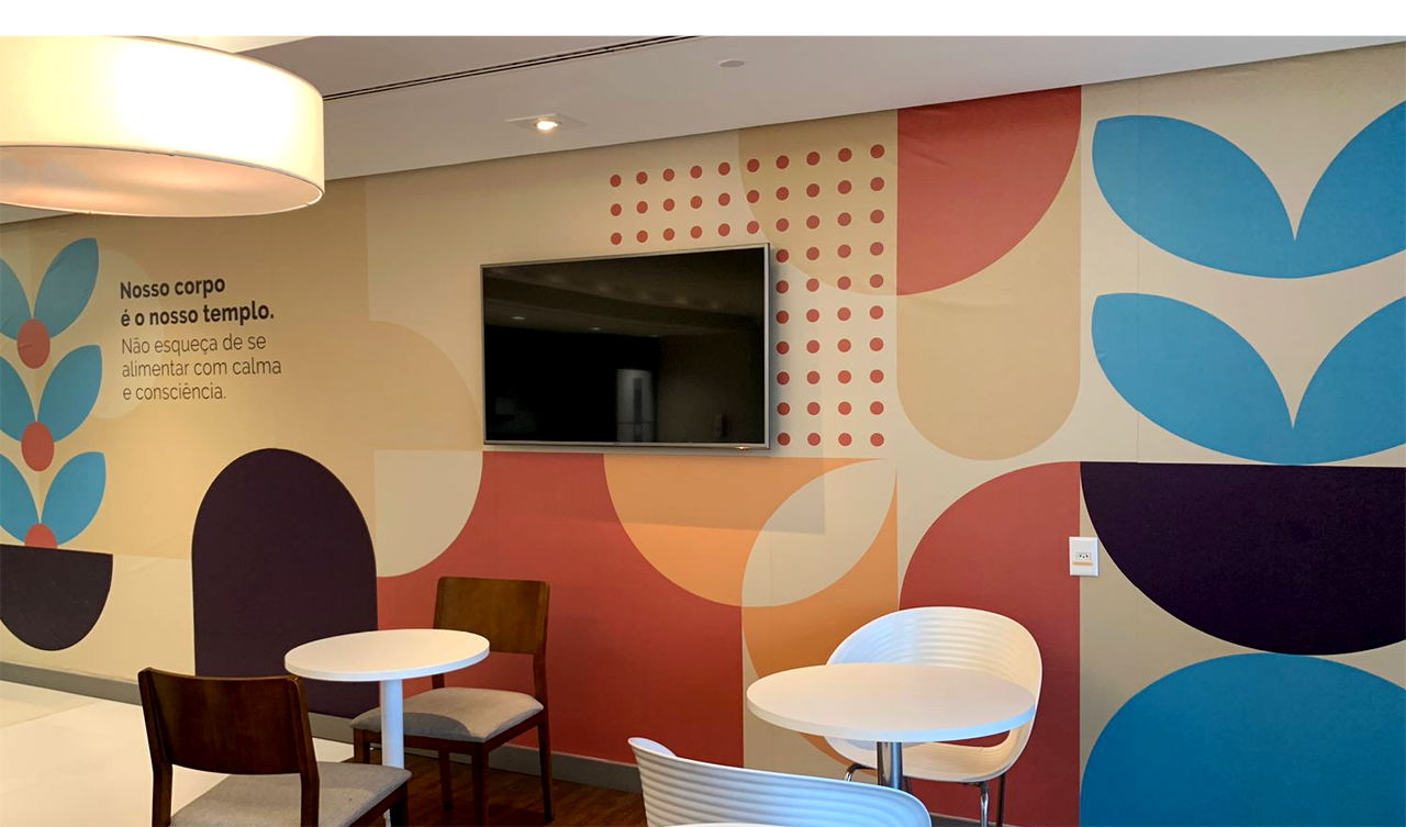 Branding, Material Gráfico, Projeto de Ambientação & Sinalização Leve Saúde