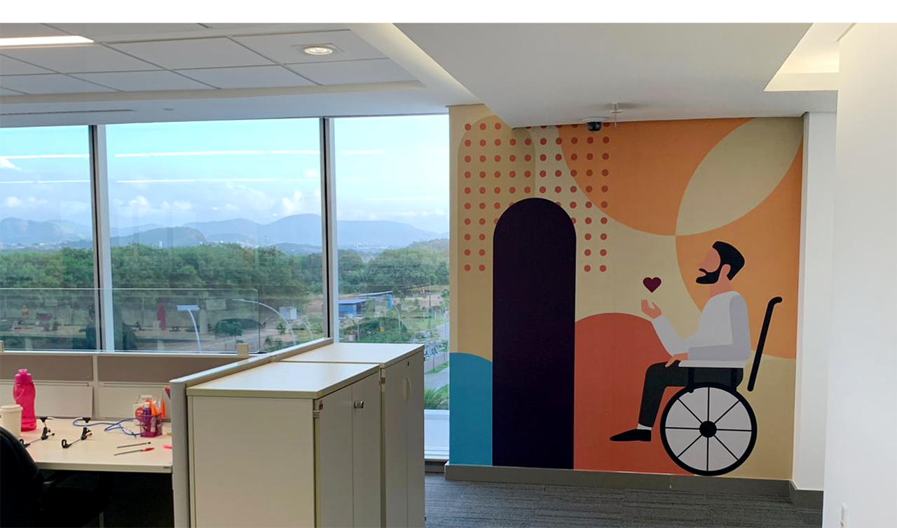 Branding, Material Gráfico, Projeto de Ambientação & Sinalização Leve Saúde